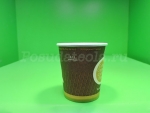 Одноразовый Стакан бумажный 100 мл для кофе , д=62 мм, Taste Qualiti ФОРМАЦИЯ, 60 шт/уп, 2520 шт/кор