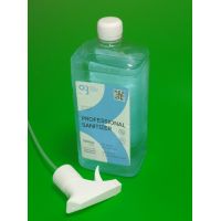 Кожный Антисептик TRIOCLEAN PRO  с дозатором в компелкте ( изопропанол 70 %)  1 литр, 6 шт/кор