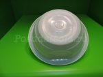 Миска пластиковая одноразовая ПП 475 мл белая Диапазон 50 шт/уп, 1000 шт/кор.