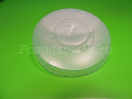 Крышка для стакана Хухтамаки Д=90мм с просечкой МК 150 шт/уп, 1800 шт/кор